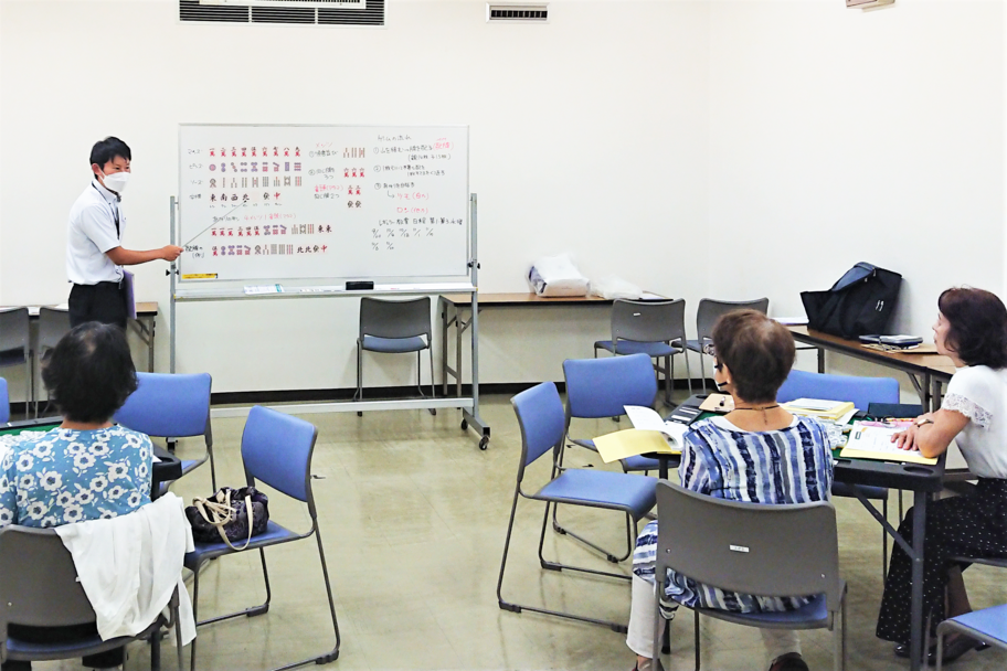 レディース麻雀教室の様子