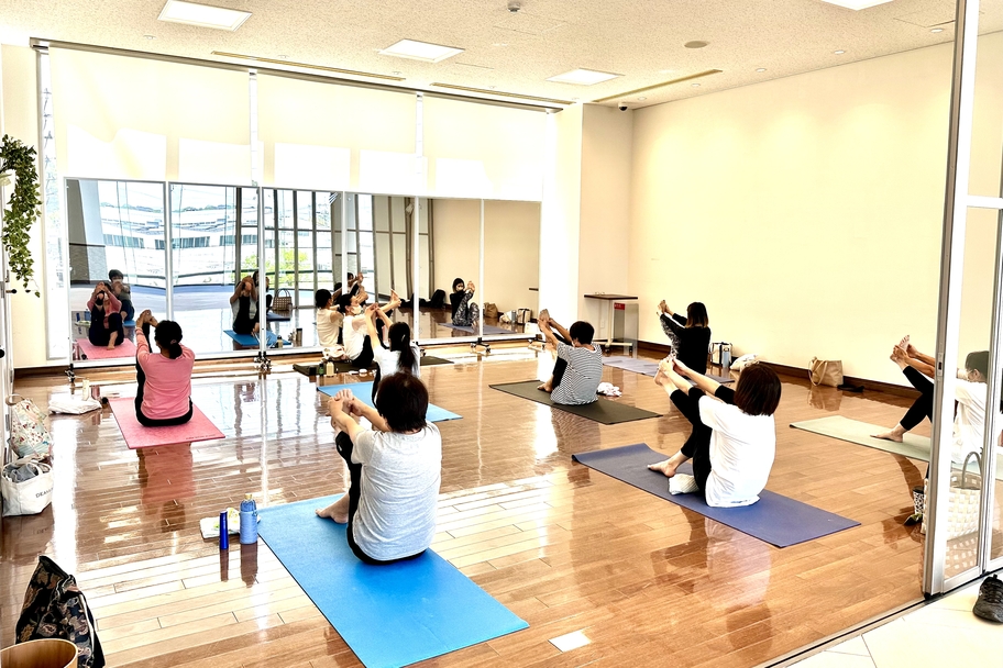 feeling yogaの様子