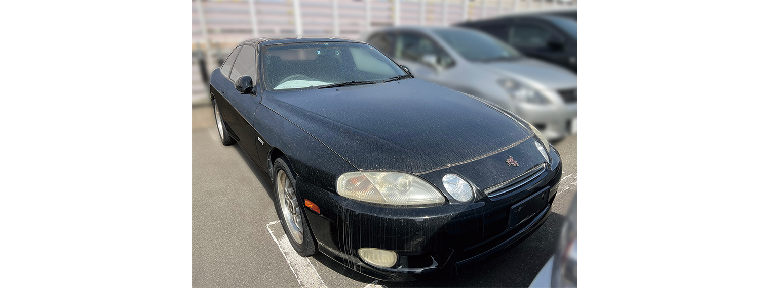 JZZ30 ソアラ GT-T　作業風景
