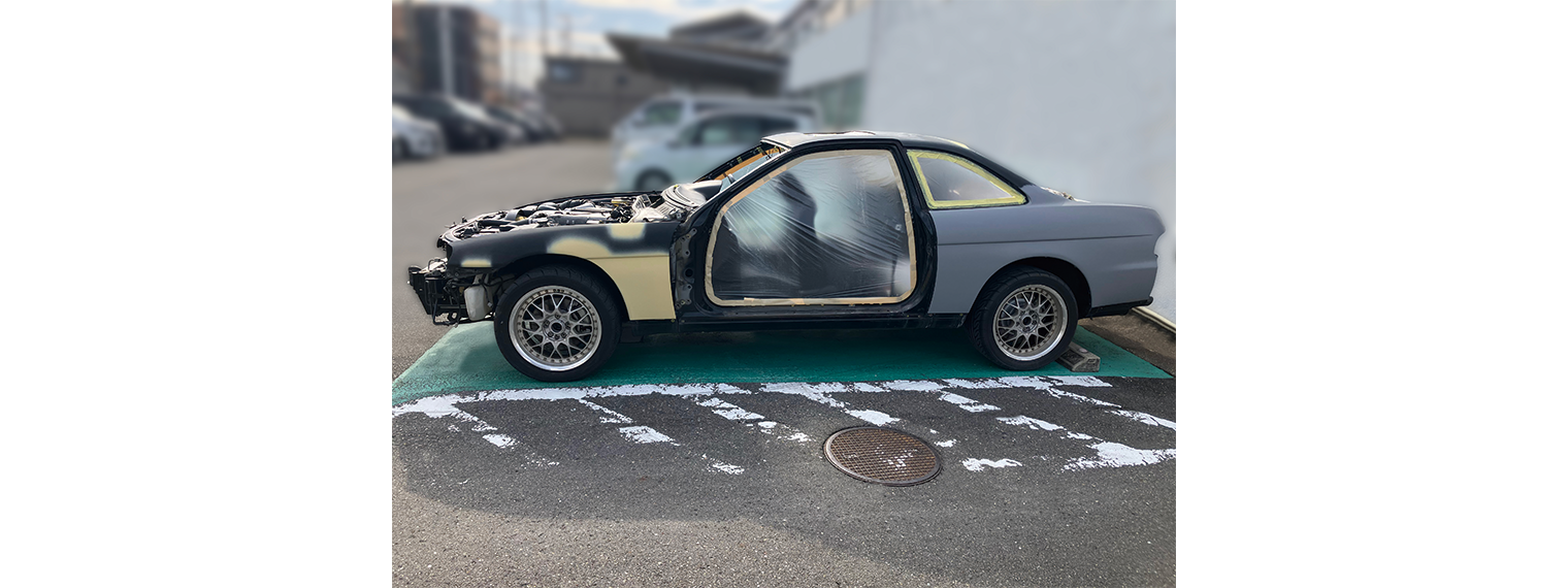 JZZ30 ソアラ GT-T　作業風景