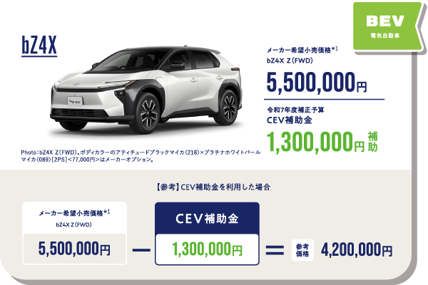 BEV bZ4X