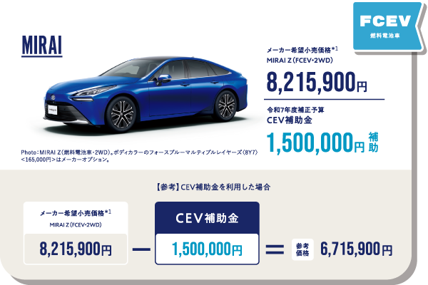 FCEV MIRAI
