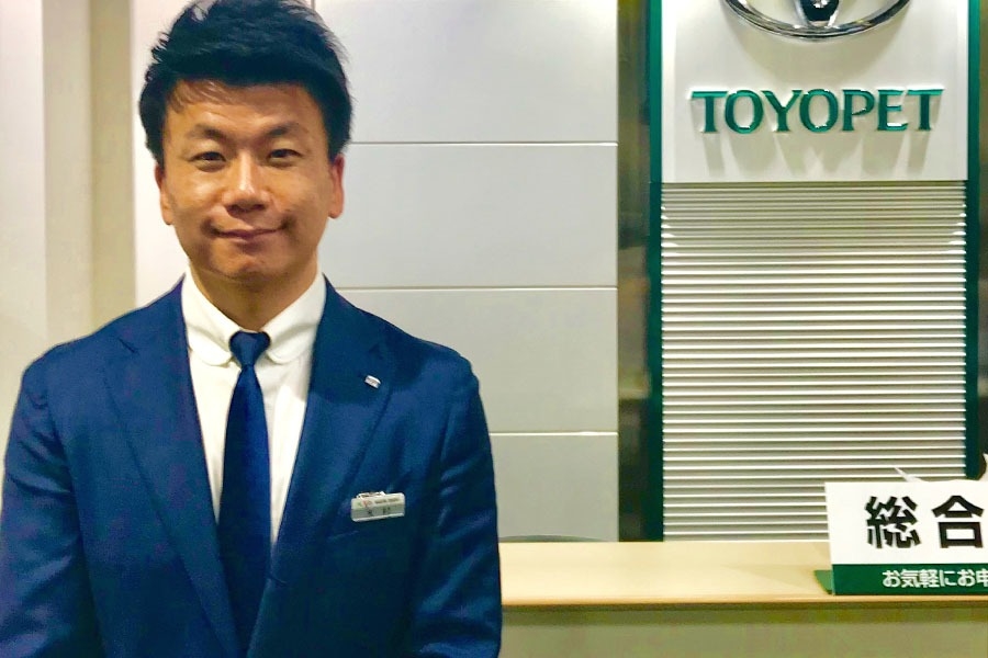 NTP名古屋トヨペット 採用情報 社員紹介 東新町店新車課長