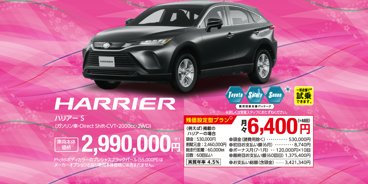 HARRIER ハリアー S