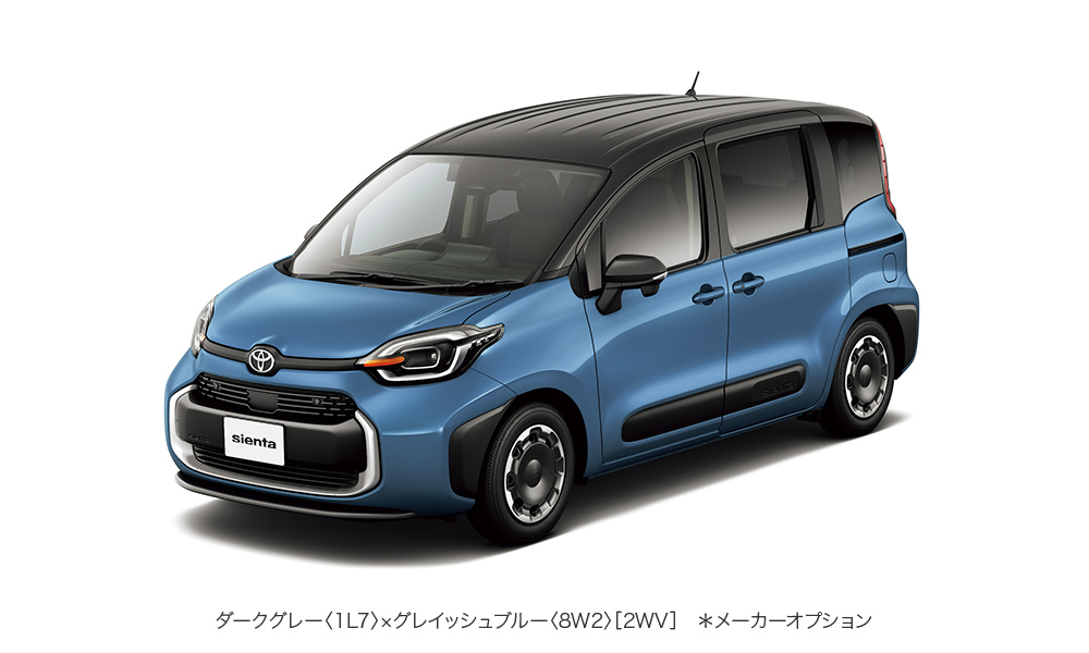ダークグレー〈1L7〉×グレイッシュブルー〈8W2〉［2WV］　＊メーカーオプション